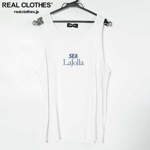 *WIND AND SEA/ wing Dan si-SEA LA JOLLA TANK TOP print tank top /L /LPL