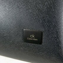 新品 即決 定価38,500円 CK カルバンクライン 黒 3WAY ビジネスバッグ A4 ダブルルーム セットアップ対応 CK CALVIN KLEIN メンズ 【3090】_画像8