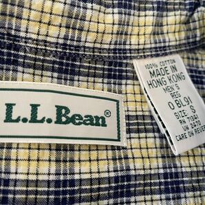 エルエルビーンL.L.Bean 半袖ボタンダウンシャツの画像4