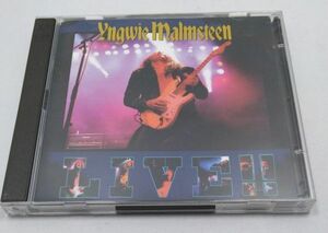 CD*YNGWIE MALMSTEEN LIVE!! 2 sheets set PCCY-01279