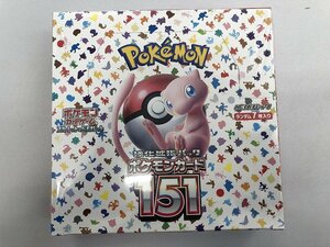 [1 jpy ~][ shrink unopened ] Pokemon Card Game 151 BOXpokeka