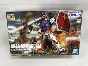 【未開封】HG 機動戦士ガンダム THE ORIGIN RX-78-02 ガンダム 1/144スケール 色分け済みプラモデル