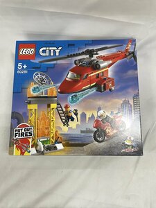【未開封】LEGO 消防レスキューヘリ 「レゴ シティ」 60281