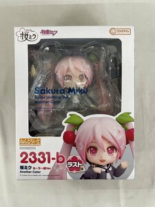 【未開封】ねんどろいど 桜ミク セーラー服 Ver. Another Color 「グッスマくじ 桜ミク“2024”」 ラスト賞 フィギュア