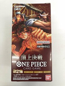 【未開封BOX】ONE PIECE カードゲーム ブースターパック 頂上決戦 ワンピースカードゲーム
