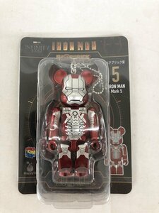 【1円～】【未開封】BE＠RBRICK-ベアブリック- 5.アイアンマン マーク5 「Happyくじ BE＠RBRICK MARVEL Infinity SAGA 『IRON MAN』」