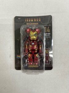 【1円～】【未開封】BE＠RBRICK 14.アイアンマン マーク50(バトルダメージVer.)Happyくじ BE＠RBRICK MARVEL Infinity SAGA 『IRON MAN』