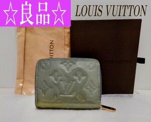 ☆1円スタート☆　LOUIS VUITTON　ルイ ヴィトン　ヴェルニ　ジッピーコインパース　M81892　シリアルTS2151　良品　鑑定済み　正規品