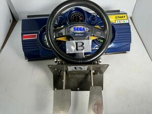 SEGA Sega F1 exhaust Note navy blue panel * pedal set (B)