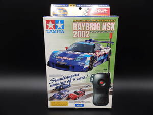TAMIYA радиоконтроллер 4WD Raybrig NSX 2002 полный комплект не использовался не собран 