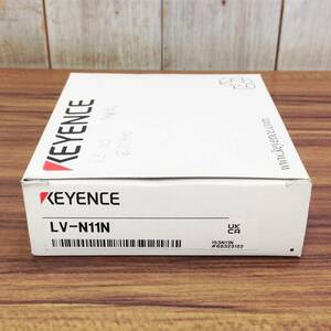 ●【TH-2455】未使用品 KEYENCE キーエンス アンプユニット ケーブルタイプ 親機 NPN LV-N11N 汎用タイプデジタルレーザセンサ