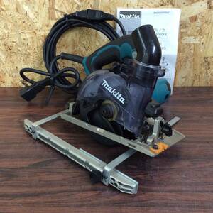 【TH-2565】中古品 makita マキタ 125mm防じんマルノコ KS5000FX 本体のみ ライト・ブレーキ〇 延長コード かご付き