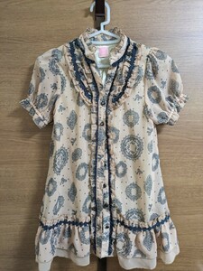 axes femme kids チュニックワンピース　サイズ120 アクシーズファムキッズ