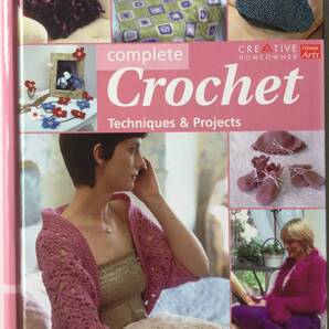 送料無料■ARTBOOK_OUTLET■73-125★ 編物 完全なるクロッシェ テクニックと作品 COMPLETE CROCHET TECHNIQUES & PROJECT 充実の180ページ