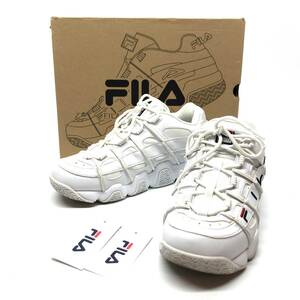 tu154 FILA フィラ スニーカー ローカット バリケイド XT 97 Low 白 27㎝ ※中古