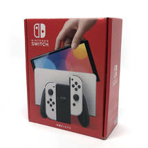 tu056 任天堂 Nintendo Switch 有機EL ホワイト ※中古_画像1