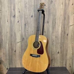 tu091 Morris Morris MD-507N D.S.HUR acoustic guitar akogi soft case attaching * present condition goods / Junk 