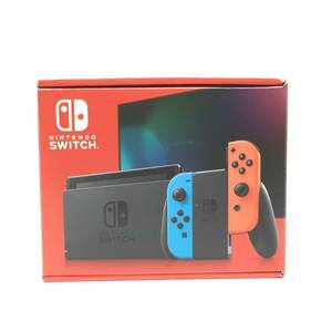 tu056 Nintendo Switch body Joy-Con(L) neon blue /(R) neon red HAD-S-KABAH (JPN) nintendo * used 