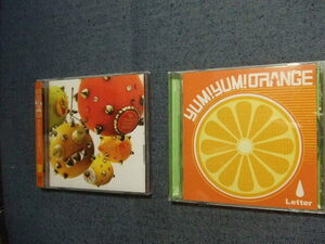 送料160円★ヤムヤム オレンジ帯付2点CD★LETTER/ORANGE FUNKY RADIO★ YUM！YUM！ORANGE