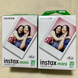 チェキ用フィルム instax mini（2パック）INSTAX MINI JP2 40枚