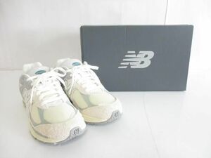 美品 ニューバランス New Balance スウェード ローカットスニーカー M2002REK 26.5cm オフホワイト メンズ