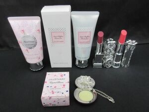 中古 ジルスチュアート JILLSTUART リラックス アクアシフォン プロテクター 60g ルージュ マイドレス 20 等 5点 練