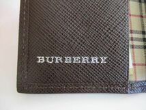 美品 バーバリー BURBERRY 4連キーケース キーリング付き FN5504 レザー 茶 ブラウン ユニセックス_画像7