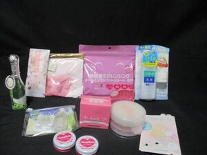  unused cosme cleansing seat pure natural face lotion Sara body puff powder other stone etc. summarize set 