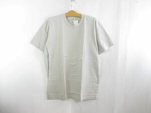 未使用 タグ付き ロサンゼルスアパレル クルーネックTシャツ L ニューシルバー ユニセックス 20001