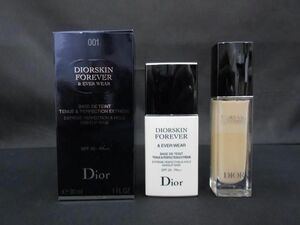 中古 ディオール Dior ディオールスキン フォーエヴァー スキン コレクト コンシーラー 1W 等 2点 メイクアップベー