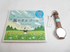  новый товар не использовался поле Work наручные часы minsGY040-3/CD способ. музыкальная шкатулка Ghibli & Disney 2 позиций комплект 