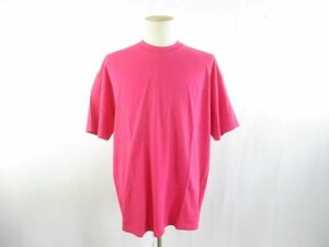 未使用 タグ付き ロサンゼルスアパレル ロスアパ Tシャツ XL フューシャ USAコットン メンズ 1801GD