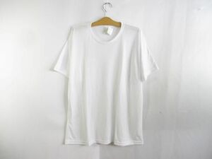 未使用 タグ付き ロサンゼルスアパレル ロスアパ クルーネックTシャツ XL 白 ホワイト ユニセックス