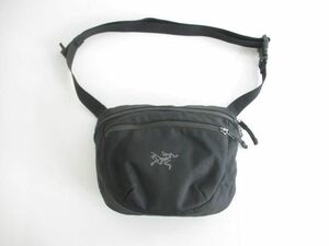 中古 アークテリクス ARC’TERYX マカ2 ウエストパック ショルダーバッグ ブラック 鞄 バッグ ユニセックス