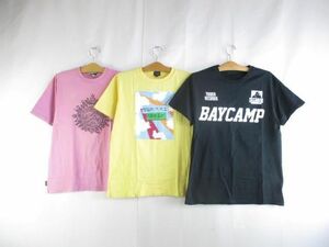 中古 ポールスミス×サマーソニック サマソニ スタッフTシャツ/エクストララージ Tシャツ 3点 M L メンズ