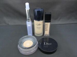 中古 ディオール Dior ディオールスキン フォーエヴァー スキン コレクト コンシーラー 0N 等 4点 ファンデーション