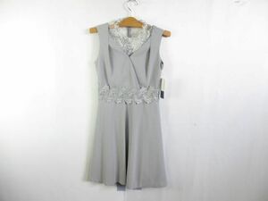 未使用 新品 リリーブラウン Lily Brown レースコンビワンピース サイズ0 結婚式 パーティ フォーマル