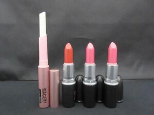  unused cosme MAC lipstick bom shell /si-si marks -kyo- etc. 4 point lip color 