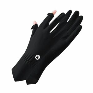 UVカット手袋 UV手袋 指出し 指先出し 指先なし 滑り止め レディース ハンドカバー 薄手 スマホ