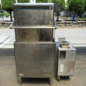  Hoshizaki business use dish washer dishwasher booster attaching 2015 year made three-phase 200V used *6-0518