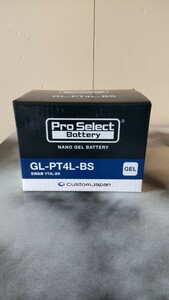 プロセレクト　GL-PT4L-BS　ナノジェルバッテリー　新品未使用品
