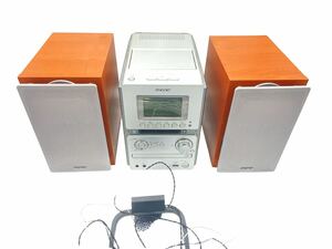 ■SONY SS-CM35 HCD-M35WM ミニコンポ USB CD MD マイクロハイファイコンポーネントシステム オーディオ機器　通電　動作確認済み　