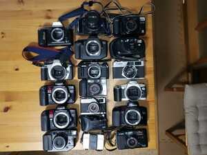 mc0050 総重量9260g 動作未確認 作動 不動 カメラおまとめ ジャンク品 フィルムカメラ コンパクトカメラ Canon MINOLTA Nikon OLYMPUS