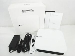 XGIMI Elfin XL03A スマート ホーム プロジェクター 小型 ポータブル リモコン 箱付 通電のみ確認 初期化済 現状品 2023年製 ★2777