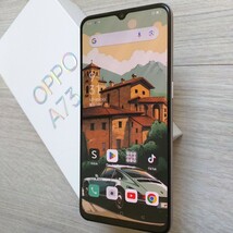 すぐに即決！　OPPO A73　おしゃれなオレンジ　美品です。 薄型スマホ　Android11 　デュアルsim 　電池も良好 　楽天版_画像1