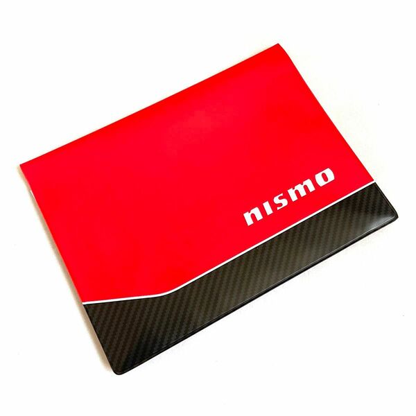 日産純正 nismo 車検証ケース レッドC27C26 C25B35Z33Z34RZ34 R32R33R34E12E13車検証入れ