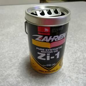 【未使用品】希少 ZAHREN ザーレン 灰皿 小物入れ ペン立て オイル 缶の画像1