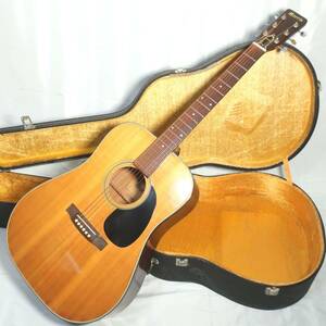 1973 MORRIS W-15 アコースティックギター ハードケース付 大鳴り ビンテージ モーリス 楽器/180サイズ