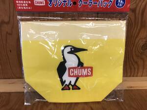 アサヒ　CHUMS＜チャムス＞　オリジナルクーラーバッグ＜イエロー＞　新品　めちゃかわバック　2021/05/14・・・№③