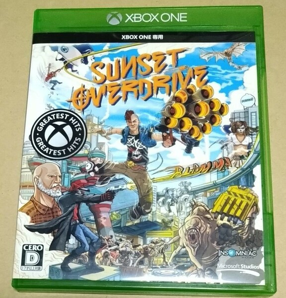 【送料無料】【XboxOne】Sunset Overdrive Day One エディション サンセットオーバードライブ グレイテストヒッツ